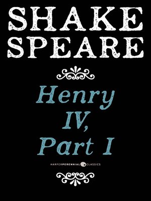Henry Iv, Part I - ebook